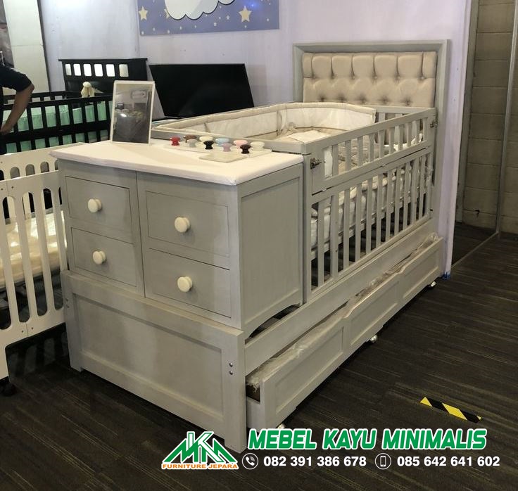 Box Bayi Minimalis Kayu Jepara